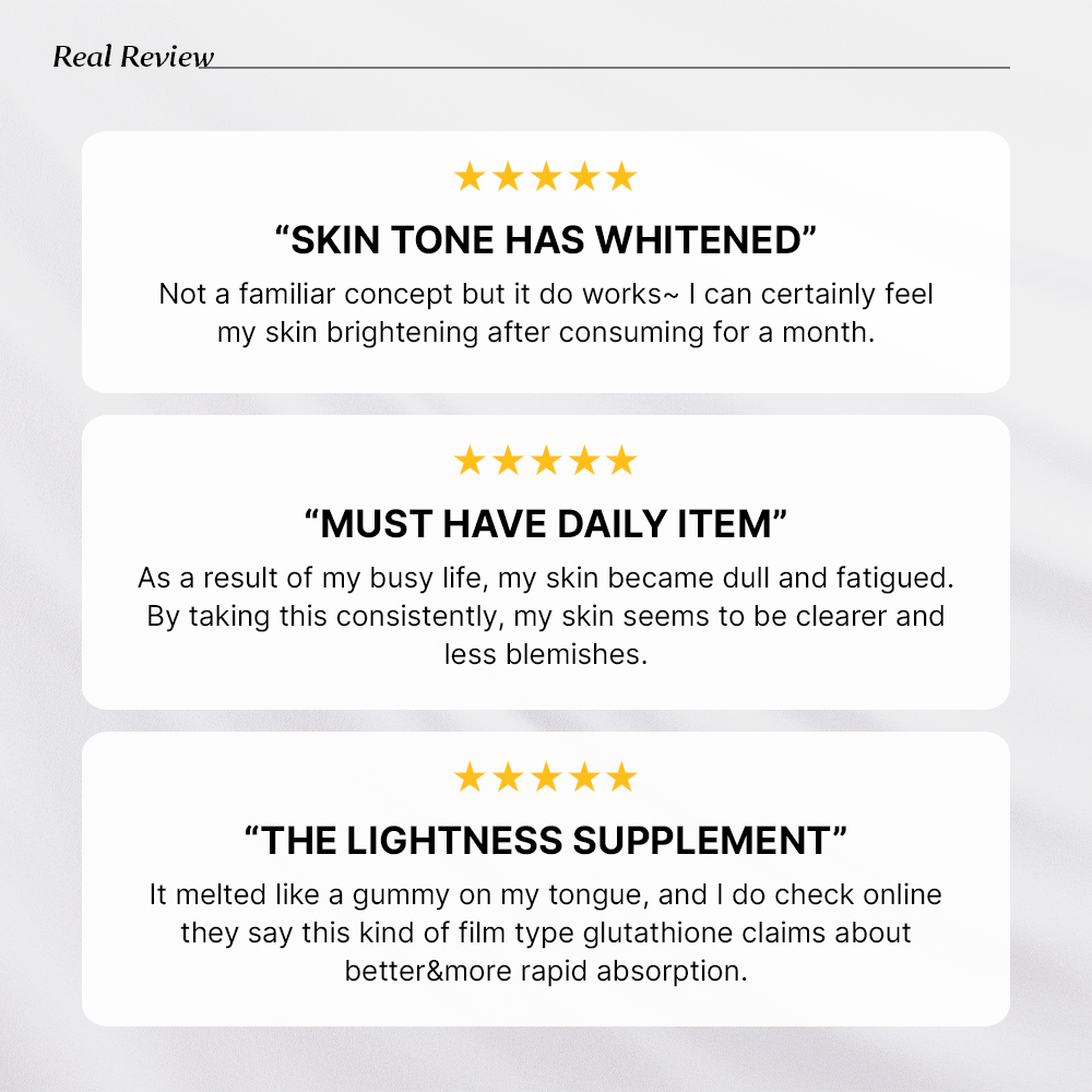 Glutathione White Film, 320mg x 30 pcs