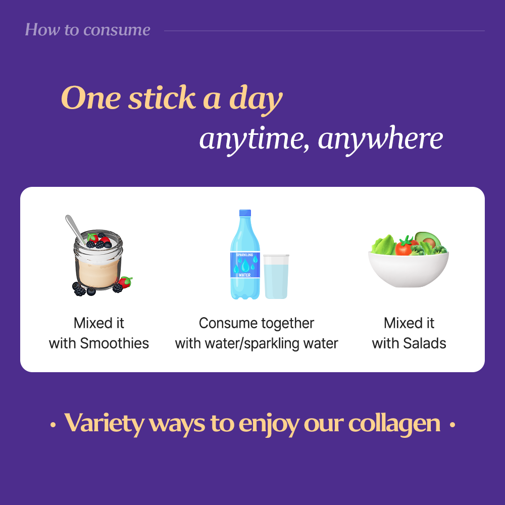 Low Molecular Collagen 5000, 6.5g x 15 sticks