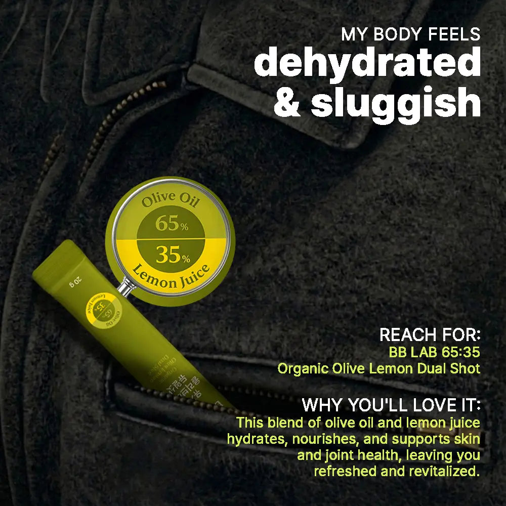 Organic Olive Lemon Dual Shot - Boost Your Wellness