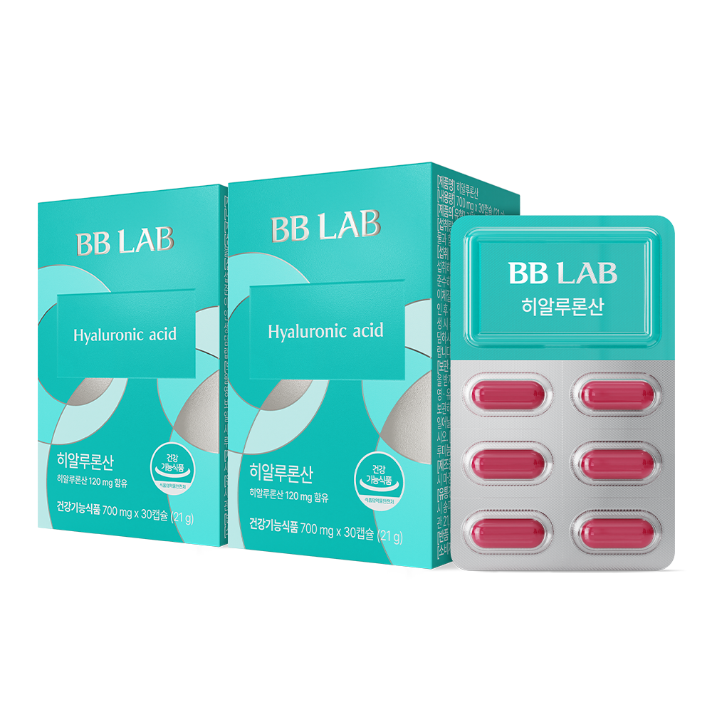 Hyaluronic Acid, 700mg x 30 capsules, 1/2/3/4 boxes BB LAB