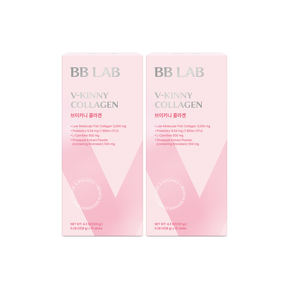 V-Kinny Debloat Collagen, 8g x 15 sticks, 1/2/3/4 boxes BB LAB
