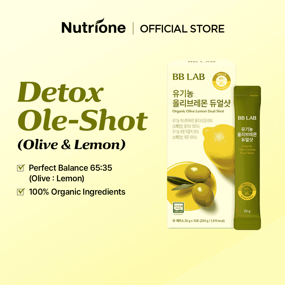 Organic Olive Lemon Dual Shot