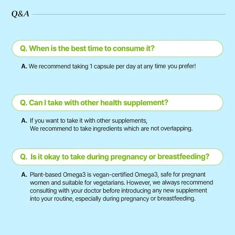 BB Lab Comprehensive Health Scento Mega Plant Based Omega, 31,025mg x 30 Capsules