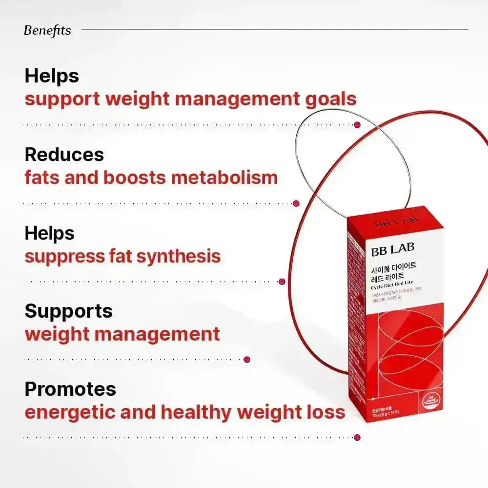 BB Lab Diet Cycle Diet Red Lite, 8g x 14 sticks