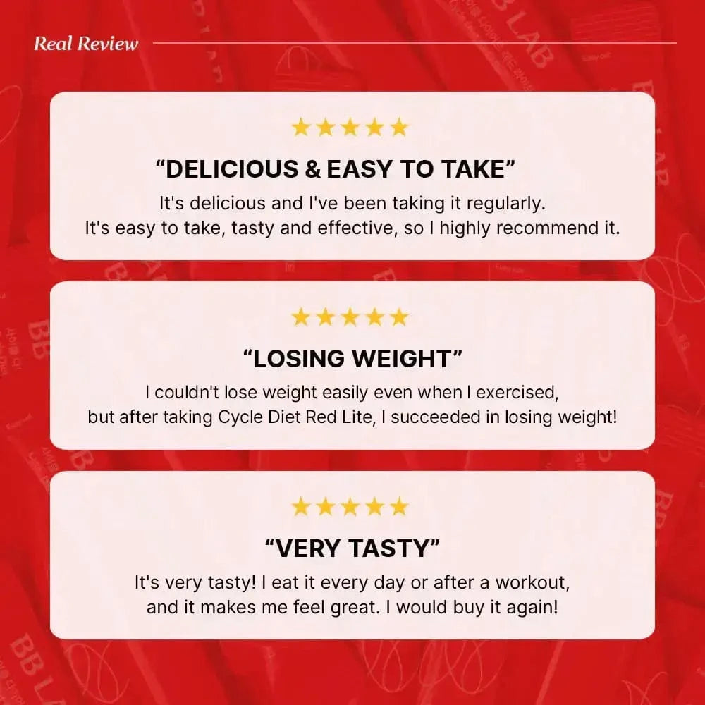 BB Lab Diet Cycle Diet Red Lite, 8g x 14 sticks