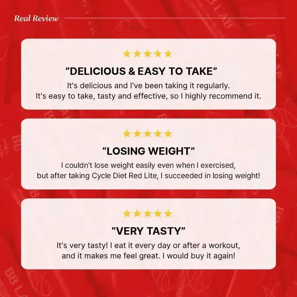 BB Lab Diet Cycle Diet Red Lite, 8g x 14 sticks