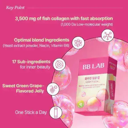 BB Lab Global Immune Aloe Jelly - 20g x 14 sticks for immunity boost