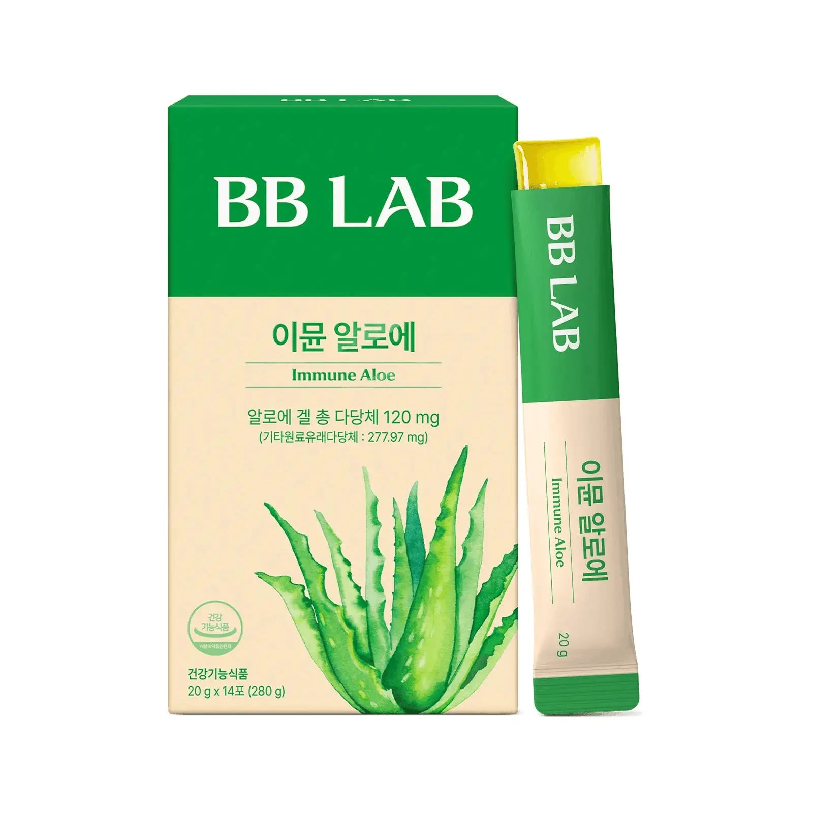 BB Lab Global Immune Aloe Jelly, 20g x 14sticks