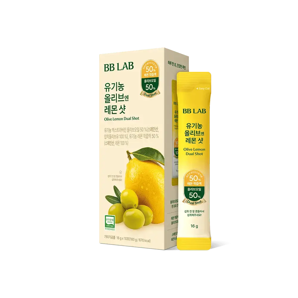 BB Lab Global Organic Olive Lemon Dual Shot 50:50, 16g x 10 Sticks