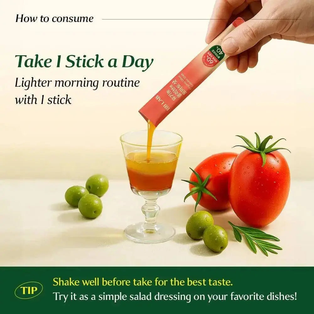 BB Lab Global Organic Olive Tomato Shot, 20g x 10Sticks