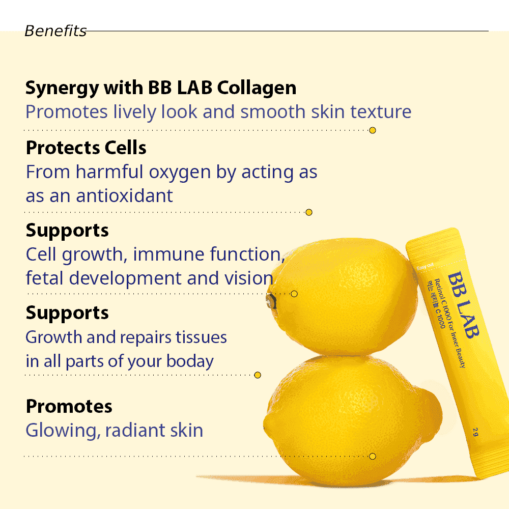 BB LAB Skin Health BB LAB Retinol C 1000 for Beauty, 30 sticks