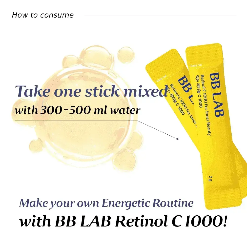BB LAB Skin Health BB LAB Retinol C 1000 for Beauty, 30 sticks