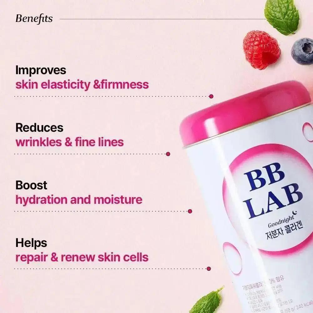 BB LAB Skin Health Good Night Collagen (Low-Molecular Weight Collagen), 30 sticks