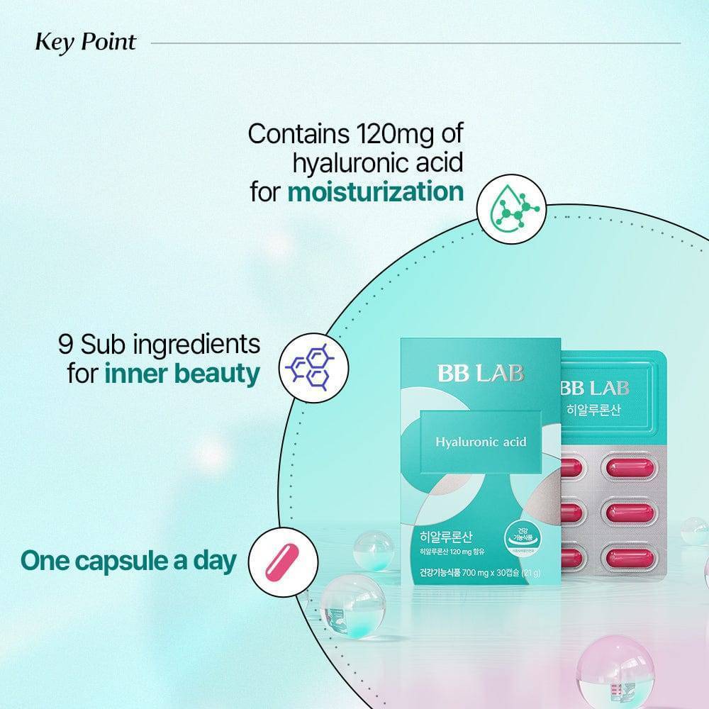 BB LAB Skin Health Hyaluronic Acid 700mg x 30 capsules