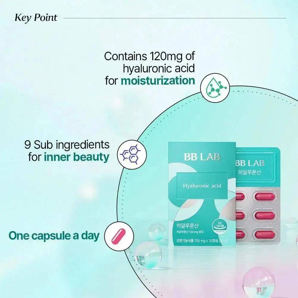 BB LAB Skin Health Hyaluronic Acid 700mg x 30 capsules