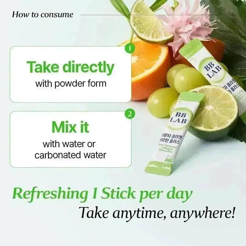 How to consume BB Lab collagen biotin