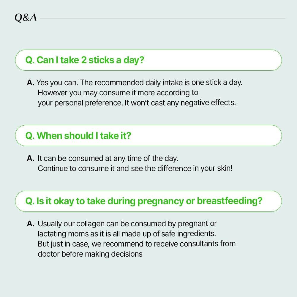 BB Lab collagen biotin Q&A section