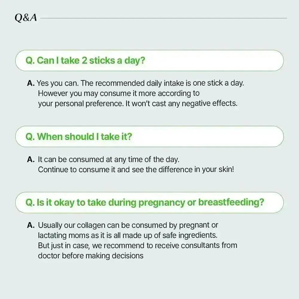 BB Lab collagen biotin Q&A section