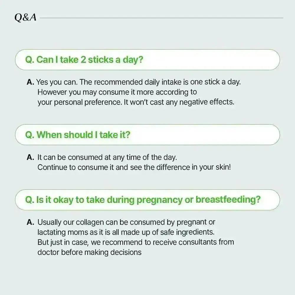 BB Lab collagen biotin Q&A section