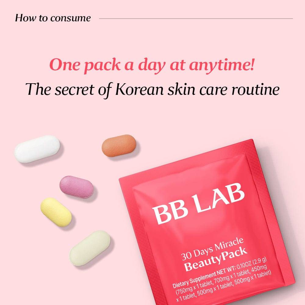 BB LAB Skin Health NUTRIONE BB LAB 30days Miracle Beauty Pack (5 tablets x 30 packs)