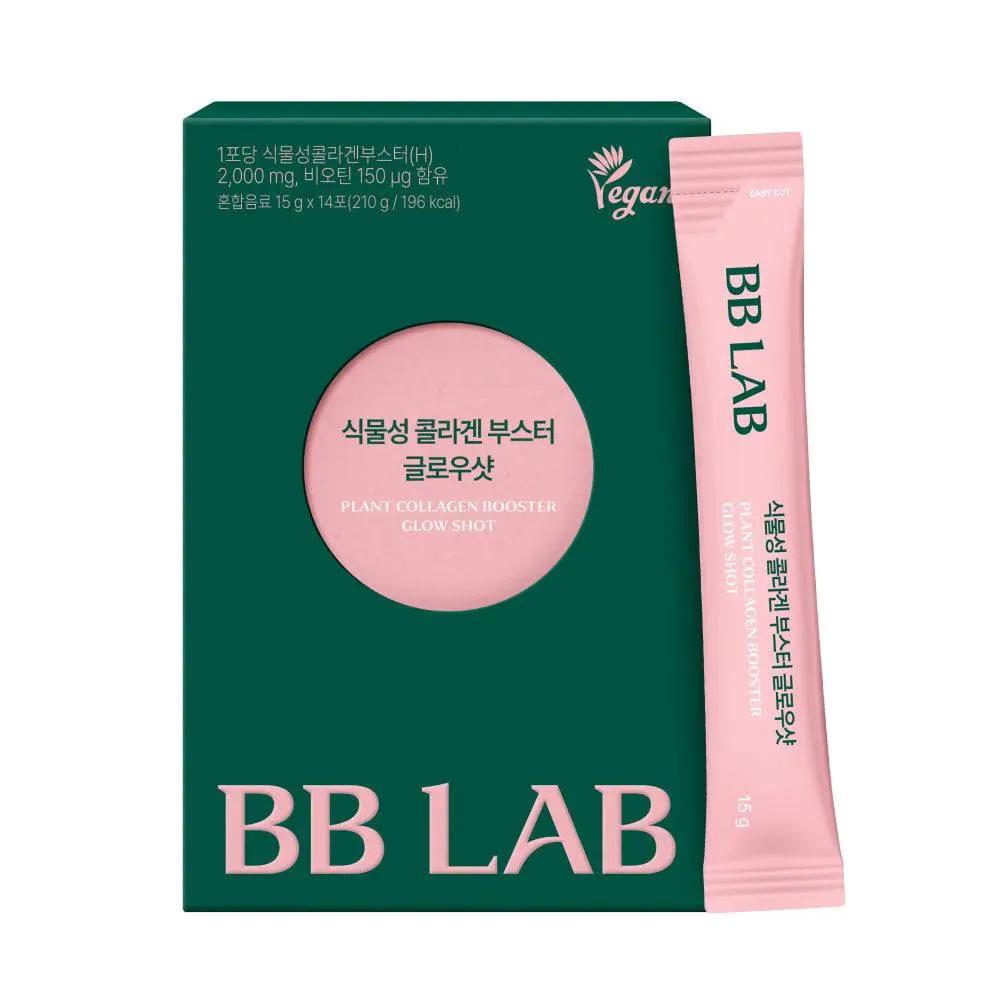 BB LAB Skin Health Plant Collagen Booster Glow Shot, 15g x 14 sticks