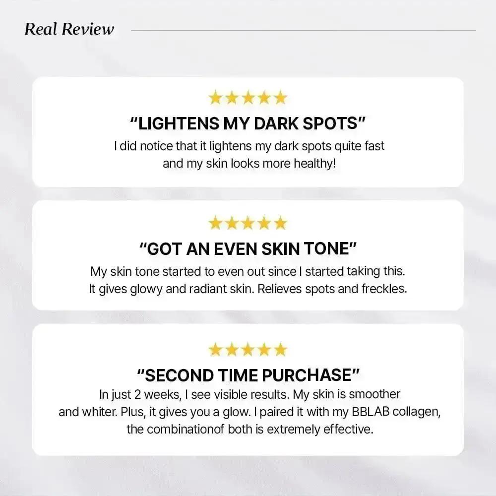 Customer reviews for White Up Plus tablets