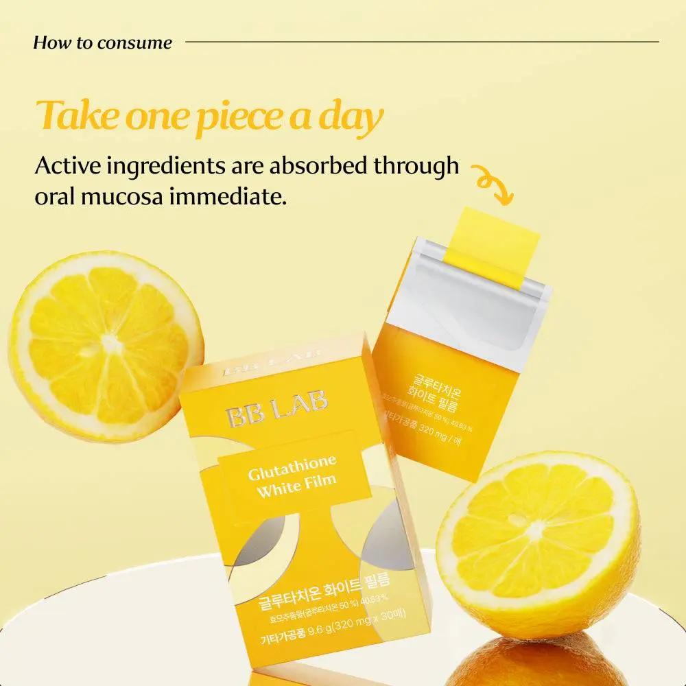 BB LAB Whitening Retinol C 1000 for Beauty & Glutathione White Film Bundle (3 Boxes Each)