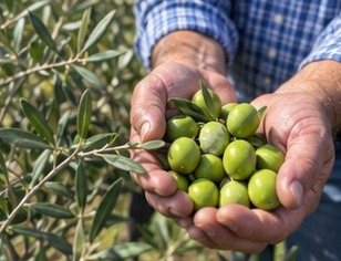 올리브 원료 산지 연출