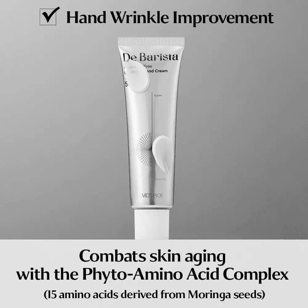 MD'S PICK Skin Care MD'S PICK De Barista Fragrance-Free Sun Shield Hand Cream SPF50+/PA++++ (50g)