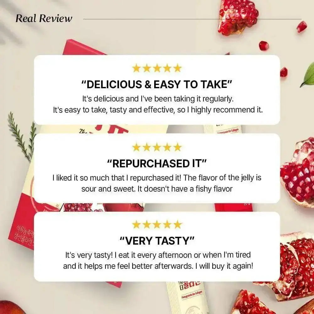 Nutrione Life Skin Health Pomegranate The Collagen Jelly, 14 sticks