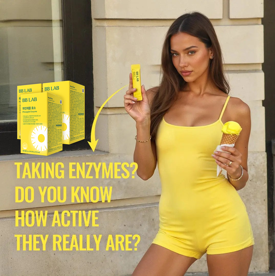 Pineapple Enzyme, 3g x 30 sticks, 1/2/3/4 boxes BB LAB