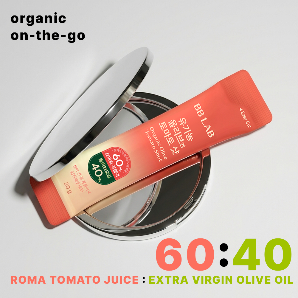Organic Olive Tomato Shot | 20g Stick Packs, 10 Sticks x 2box