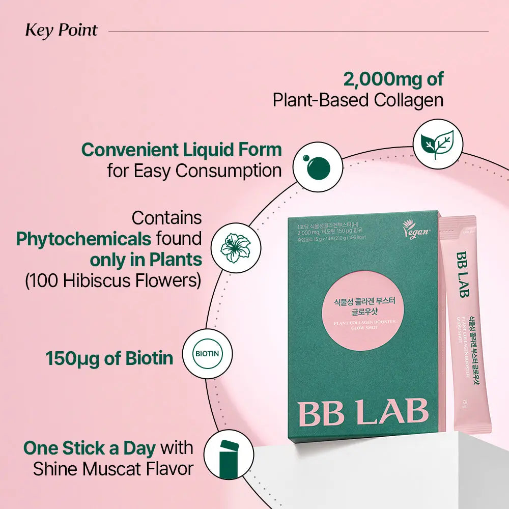 [Bundle] Plant Collagen Booster Glow Shot, 14 sticks x 3box