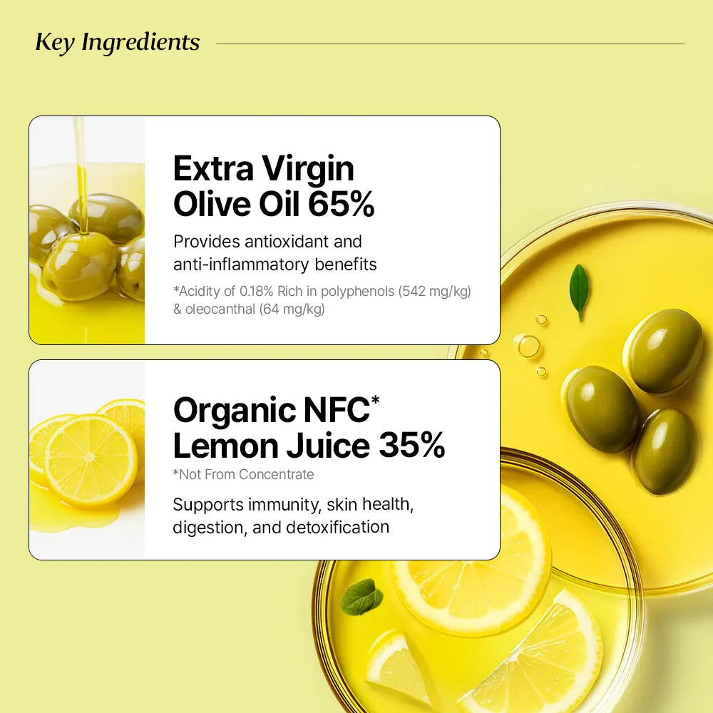 [Bundle] Organic Olive Lemon Dual Shot 65:35, 10 Sticks x 2box