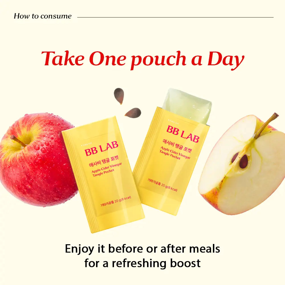 [Bundle] Apple Cider Vinegar Tangle Pocket Jelly, 14 packs x 3box