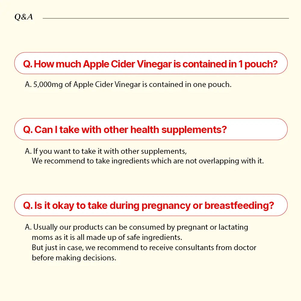 [Bundle] Apple Cider Vinegar Tangle Pocket Jelly, 14 packs x 3box