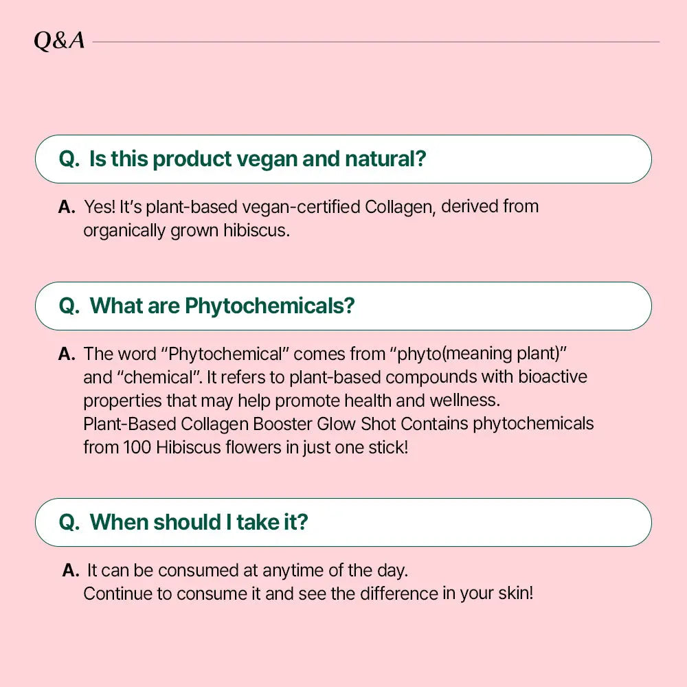 [Bundle] Plant Collagen Booster Glow Shot, 14 sticks x 3box