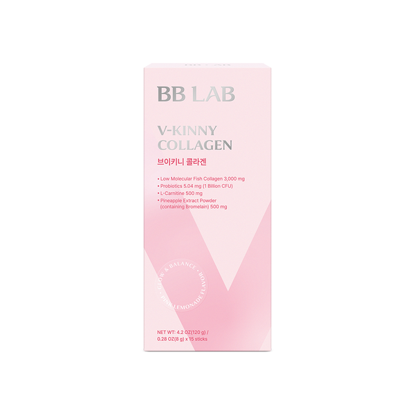 V-Kinny Debloat Collagen, 8g x 15 sticks, 1/2/3/4 boxes