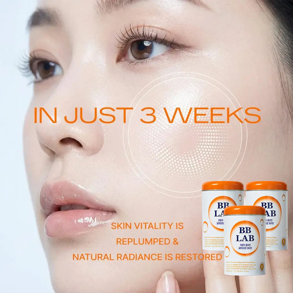 bb lab glutathione collagen w review low-molecular for Radiant Skin مكمل مرونة البشرة Size:1G Ace Nutrimony Biotin Gummies