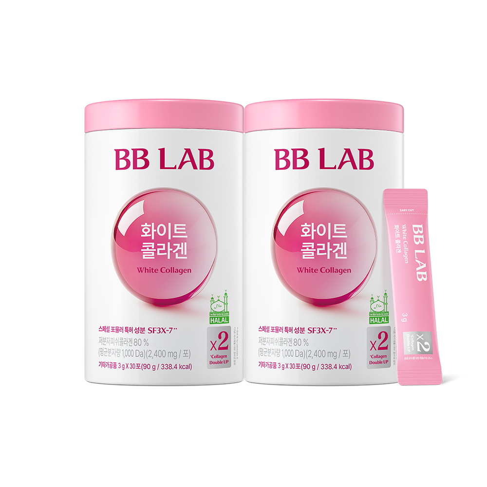 White Collagen, 3g x 30 sticks, 1/2/3/4 boxes BB LAB