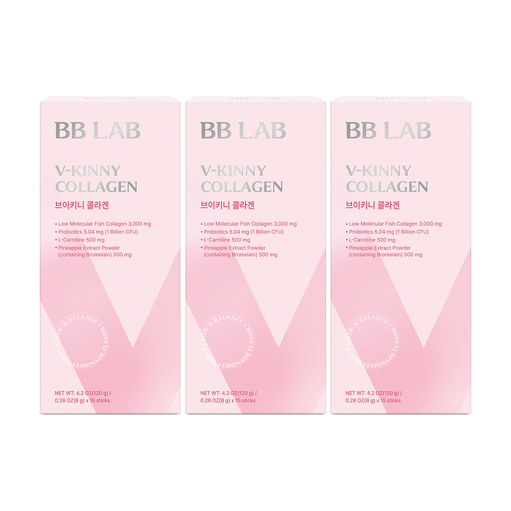 V-Kinny Debloat Collagen, 8g x 15 sticks, 1/2/3/4 boxes BB LAB