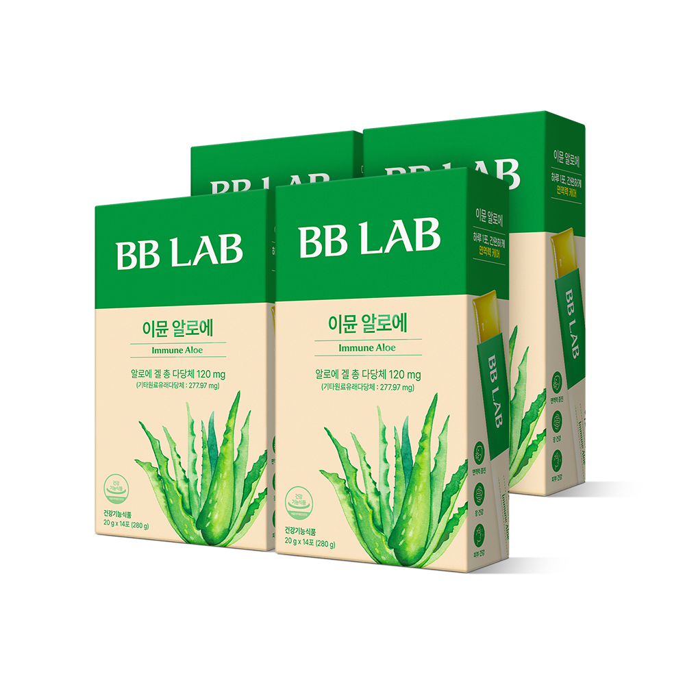 Immune Aloe Jelly, 20g x 14sticks, , 1/2/3/4 boxes BB Lab Global