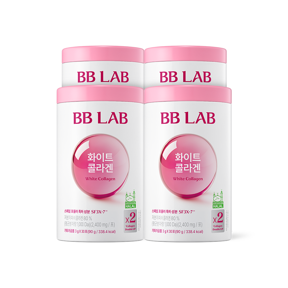 White Collagen, 3g x 30 sticks, 1/2/3/4 boxes BB LAB