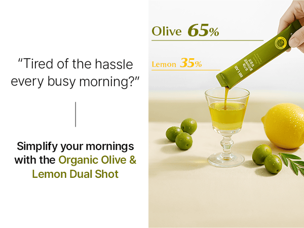 [Daily Reset Bundle] White Up Plus & Organic Olive Lemon Dual Shot 65:35, 1/2/3 Boxes Each