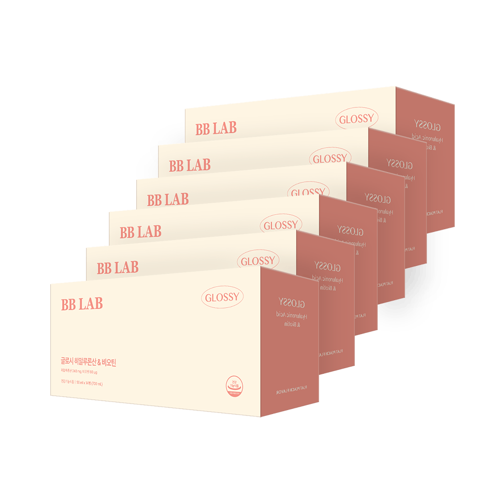 BB LAB Brightening [Black Friday Special Deal] Glossy Hyaluronic acid & Biotin, 14 bottles x 6box