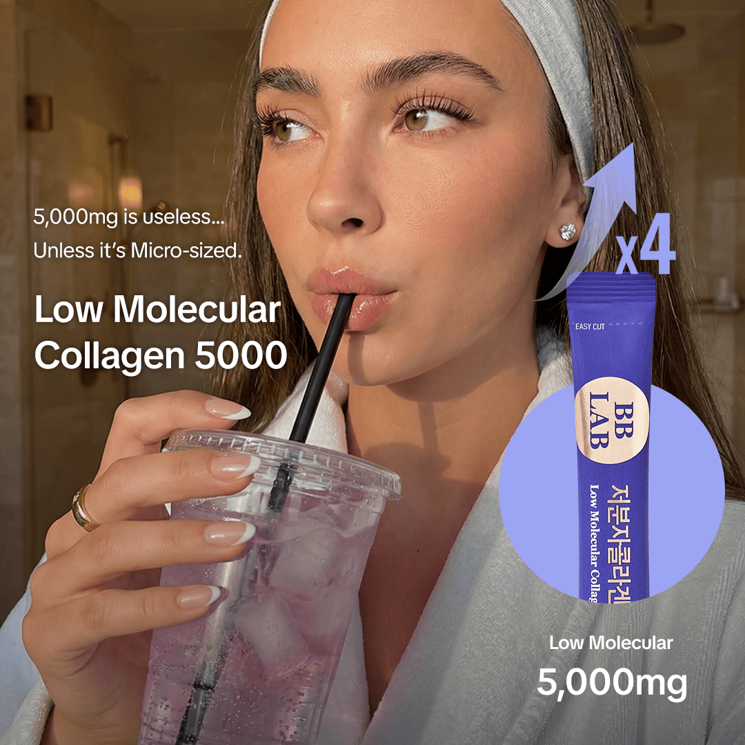 BB LAB Collagen Glow [Bundle] Low Molecular Collagen 5000, 15 sticks x 3box