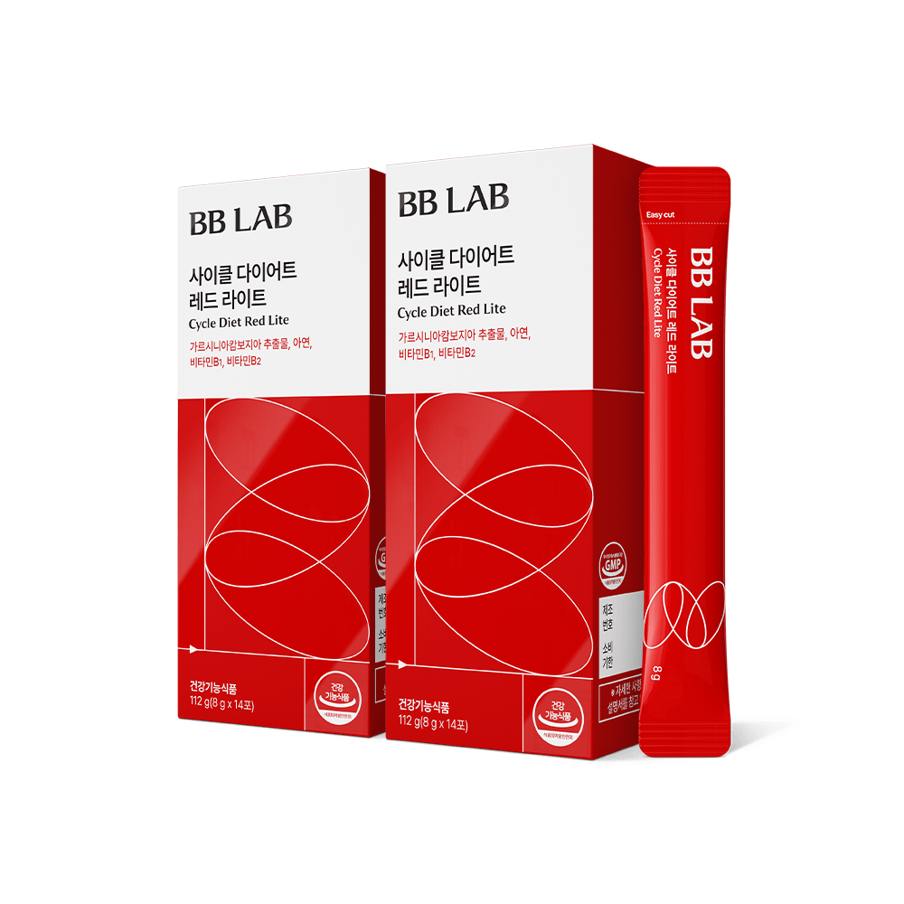 BB Lab Diet [Bundle] Cycle Diet Red Lite, 14 sticks x 2box