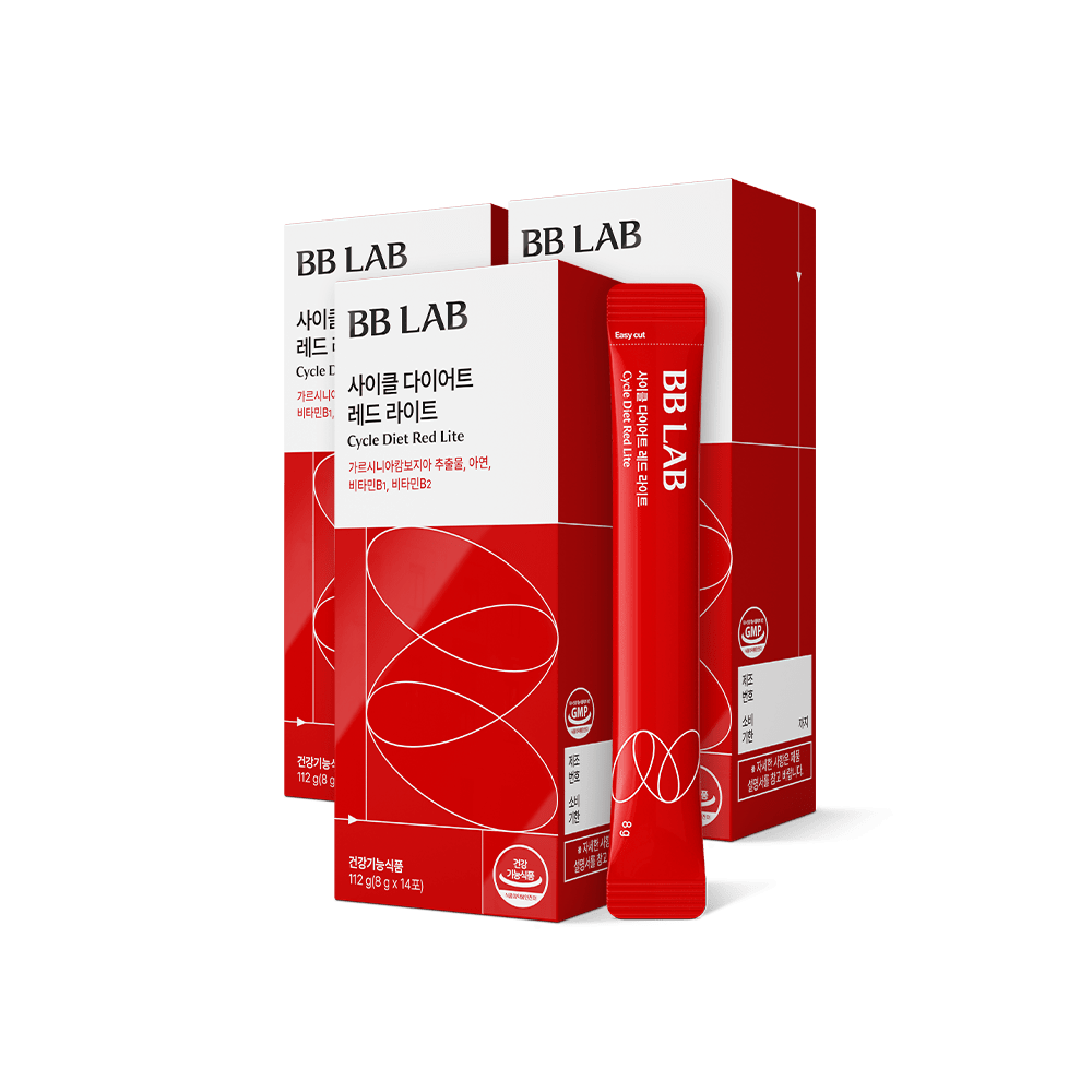 BB Lab Diet [Bundle] Cycle Diet Red Lite, 14 sticks x 3box