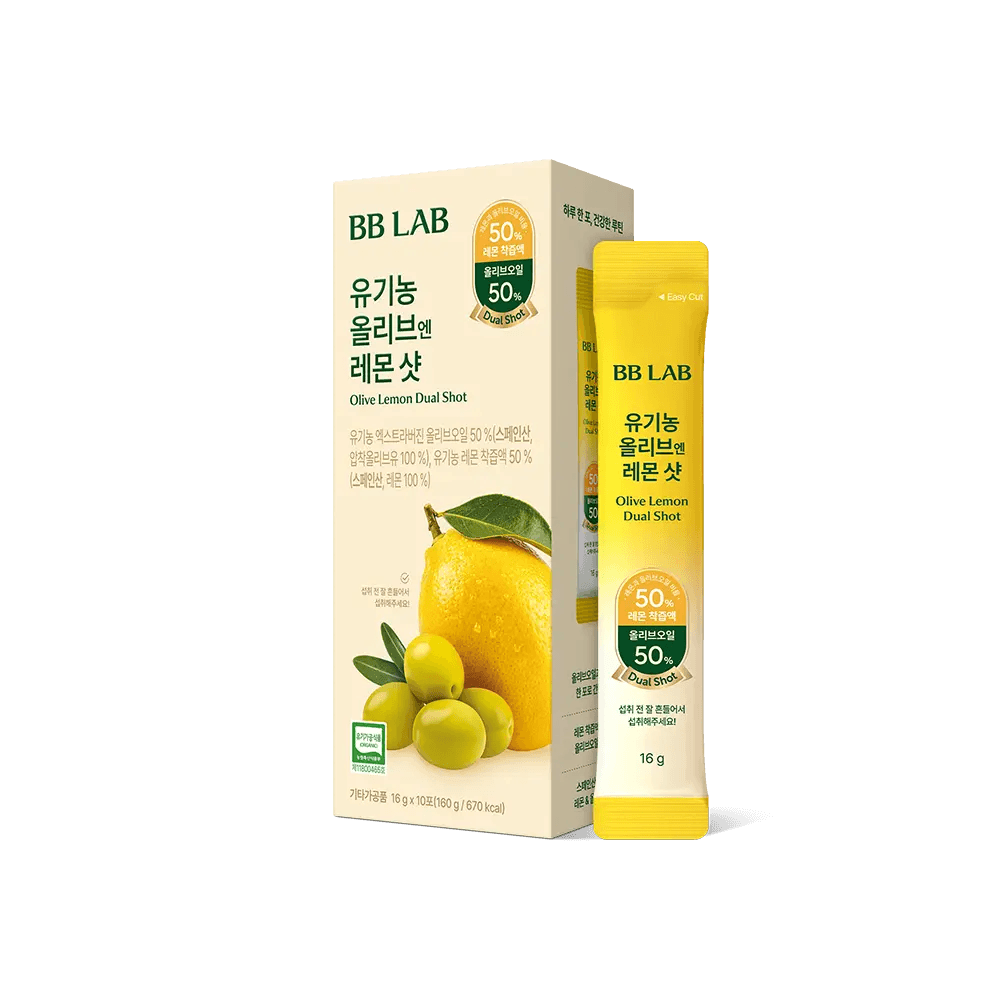 BB Lab Global Organic Olive Lemon Dual Shot 50:50, 16g x 10 Sticks