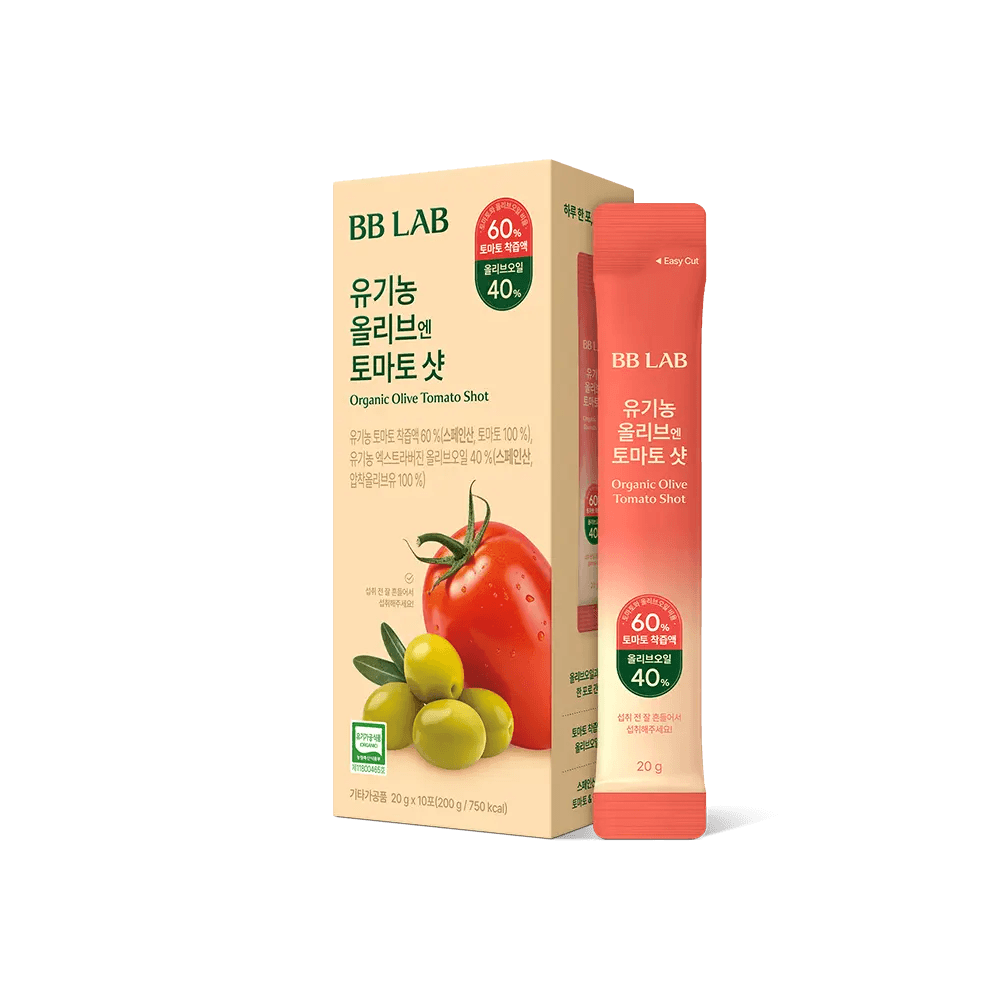 BB Lab Global Organic Olive Tomato Shot, 20g x 10Sticks